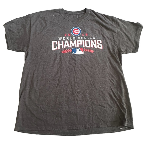 Men’s Chicago Cubs 2016 Championship MLB Tee Shirt size XL - Picture 2 of 4